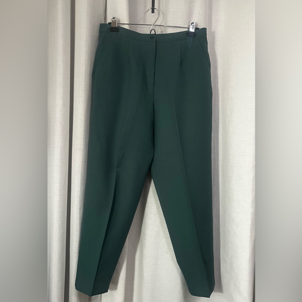 Leslie Fay Haberdashery | Green Vintage Slacks